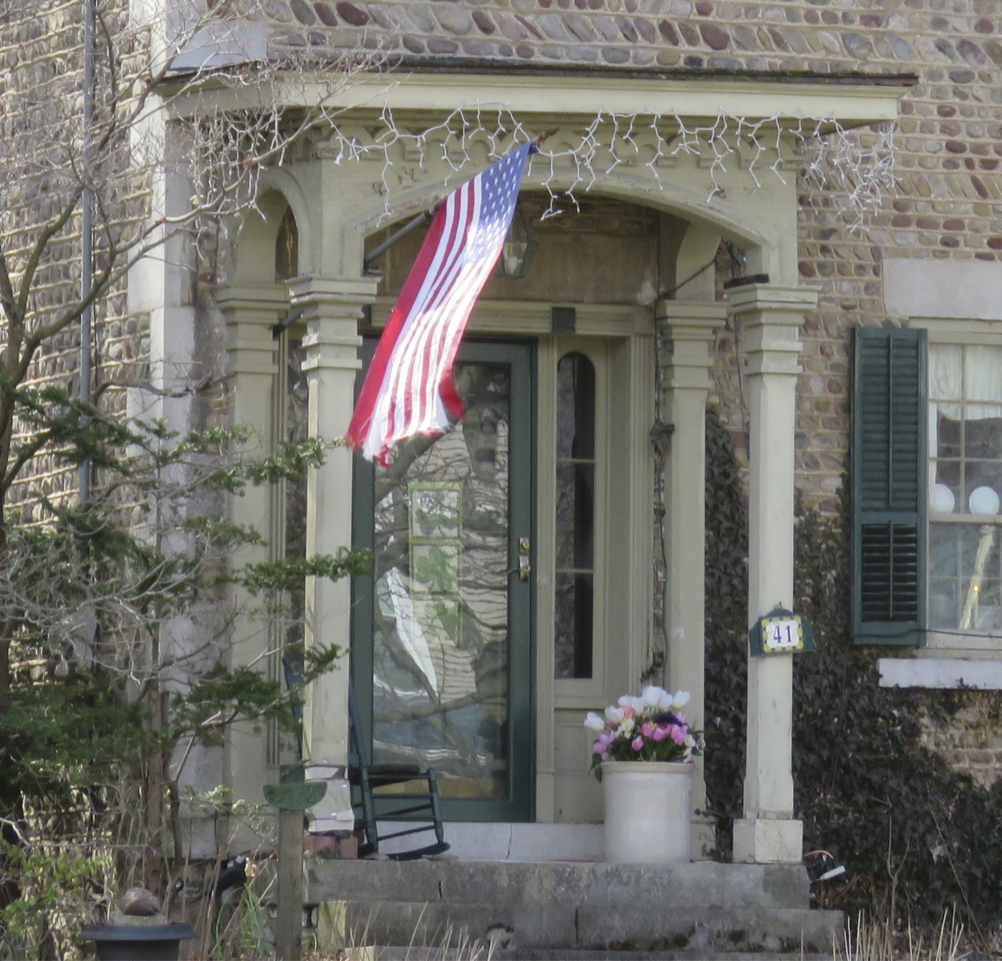 41 E Main St, Phelps--Entrance Closeup